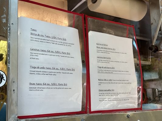 Menu photo 1 Rico's Taco Shop Volcano, HI