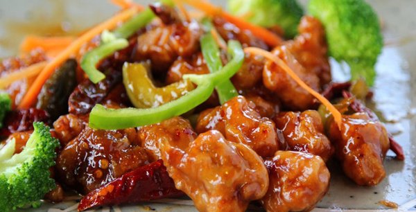 Photo of Lucky Teriyaki Restaurant - Sedro Woolley, WA, United States. General Tao's Chicken