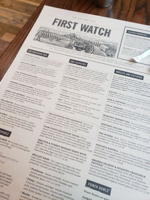 Menu photo 1 First Watch Raleigh, NC Menu photo 1 First Watch Raleigh, NC