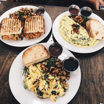 Blu Jam Cafe - El Paso sandwich, burgundy omelette, and make your own scramble - Breakfast & Brunch Near Me - Sherman Oaks, California