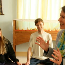 Nyingma Institute - Sylvia Gretchen teaching an Advanced Meditation class 2012.
