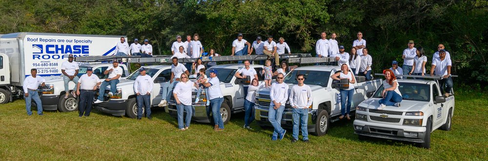 Slide of Chase Roofing