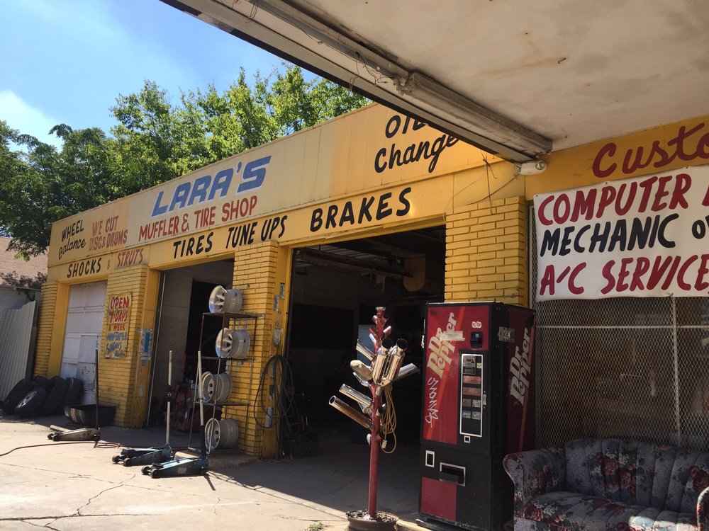 LARA’S TIRE & MUFFLER SHOP Updated August 2024 3222 W Commerce St