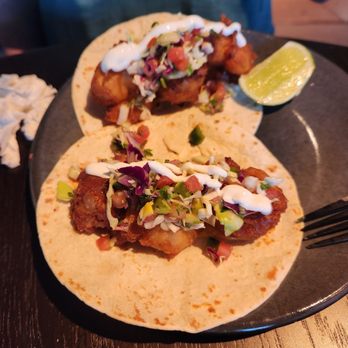 La Popular Austin - Baja tacos with shrimp - Mexican Near Me - Austin, Texas