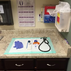 Utah Valley Obstetrics and Gynecology - They have the equipment all laid out.