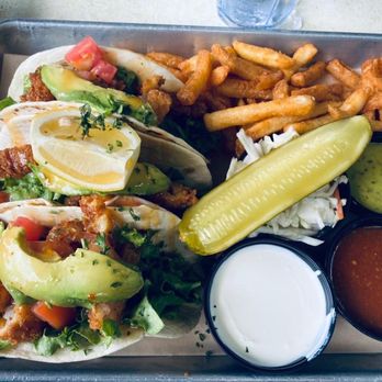 Eggs-Cetera Cafe - Shrimp tacos - American Near Me - Lake Worth, Florida