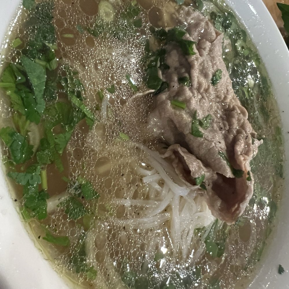 Mama's Pho House - Pho, with the eye of round.  Arrived pre-cooked - Coffee & Tea Near Me - Malta, New York