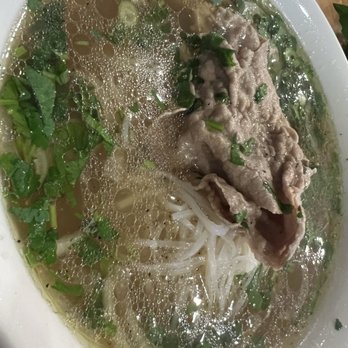 Mama's Pho House - Pho, with the eye of round.  Arrived pre-cooked - Coffee & Tea Near Me - Malta, New York