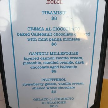 L'Anima - Dessert! - Italian Near Me - Philadelphia, Pennsylvania