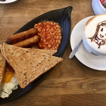Beanhive - 6 item irish breakfast and cappuccino with a portrait of me- my friends at home could even tell what I was wearing! - Coffee & Tea Near Me - Dublin, D