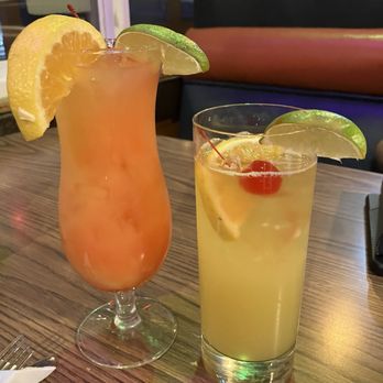 Azteca Mexican Restaurant - Tall on Tequila sunrise and a sour whiskey - Seafood Near Me - Lancaster, California