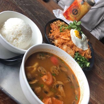 Hiccups Veo Cafe - Tom Yum Soup - Asian Fusion Near Me - Carson, California Hiccups Veo Cafe - Tom Yum Soup - Asian Fusion Near Me - Carson, California