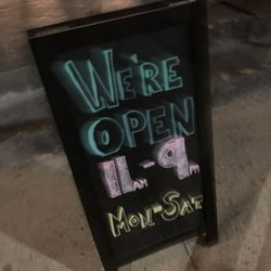 National Public House - Hours of operation