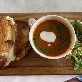 Mr West Coffee - Grilled Cheese and Tomato Soup - Wine Bars Near Me - Seattle, Washington