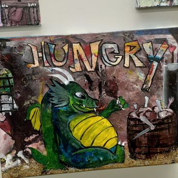 The Hungry Dragon - The Hungry Dragon artwork 4/7/24 - Tabletop Games Near Me - Murrieta, California