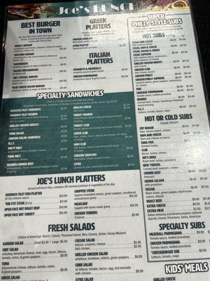 Menu photo 5 Joe's Cafe Sterling, VA Menu photo 5 Joe's Cafe Sterling, VA