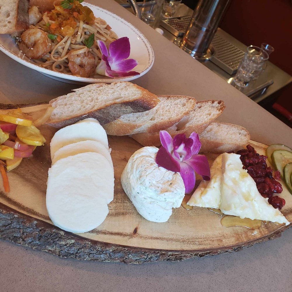 Foragers Canteen - Cheese platter ... Spicy thai shrimp pasta in the back - boyfriend loves it... - Tacos Near Me - Sylva, North Carolina Foragers Canteen - Cheese platter ... Spicy thai shrimp pasta in the back - boyfriend loves it... - Tacos Near Me - Sylva, North Carolina