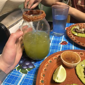 Mexitli Restaurant - Cucumber lime water - Mexican Near Me - Omaha, Nebraska