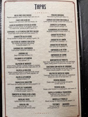 Menu photo 1 Pintxo Y Tapas Englewood, NJ Menu photo 1 Pintxo Y Tapas Englewood, NJ