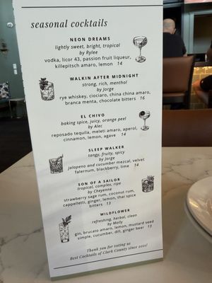 Menu photo 1 Amaro's Table Vancouver, WA