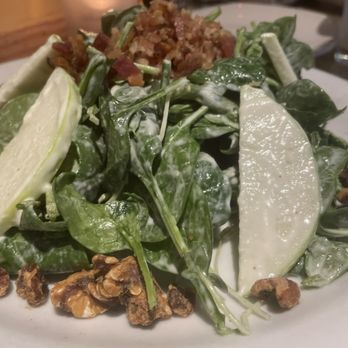 Yoshi's - Baby Spinach and Bacon Salad - Jazz & Blues Near Me - Oakland, California Yoshi's - Baby Spinach and Bacon Salad - Jazz & Blues Near Me - Oakland, California