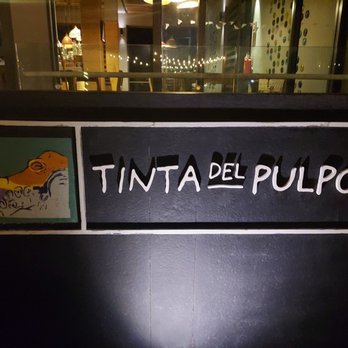 Tinta Del Pulpo - Outdoor sign - Tacos Near Me - Playa del Carmen, ROO