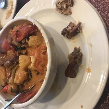 Talay Thai - Notice the leathery duck I couldn't swallow on the side.. - Thai Near Me - Vancouver, Washington Talay Thai - Notice the leathery duck I couldn't swallow on the side.. - Thai Near Me - Vancouver, Washington