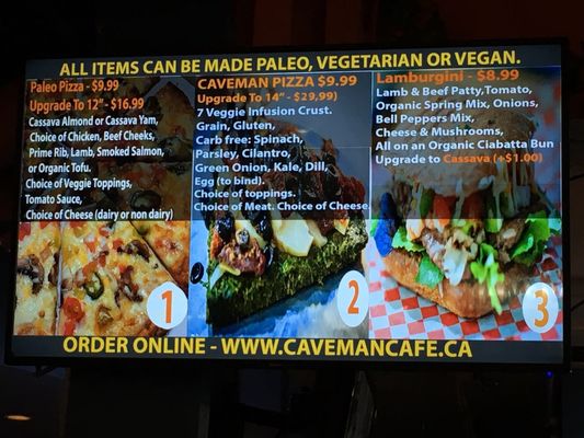 Menu photo 8 Caveman Cafe Vancouver, BC