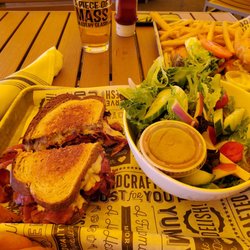 Thames Waterside Bar & Grill - Pastrami sandwich