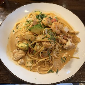 The Brass Onion - Chef's seafood pasta - Comfort Food Near Me - Overland Park, Kansas