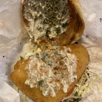 Arby's - spicy fish sandwich (side 2) Spicy side-jalapeños - Fast Food Near Me - Sugar Land, Texas Arby's - spicy fish sandwich (side 2) Spicy side-jalapeños - Fast Food Near Me - Sugar Land, Texas