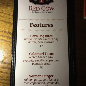 Red Cow 50th & France - Red Cow Features Menu - Burgers Near Me - Minneapolis, Minnesota Red Cow 50th & France - Red Cow Features Menu - Burgers Near Me - Minneapolis, Minnesota
