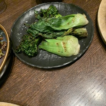 Toro - Grilled Brocolini and Bok Choy - Latin American Near Me - Denver, Colorado Toro - Grilled Brocolini and Bok Choy - Latin American Near Me - Denver, Colorado