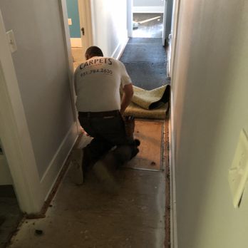 Carpets By Duane - Removing the old pad - Carpeting Near Me - Riverside, California Carpets By Duane - Removing the old pad - Carpeting Near Me - Riverside, California