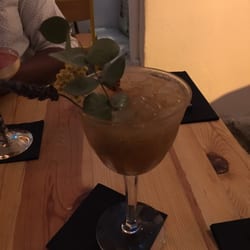 La Mezcalaria - Perfume bouquet cocktail- so good! Real finer. The flavor a all meld well together