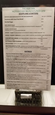 Menu photo 7 The Irish Inn Glen Echo, MD