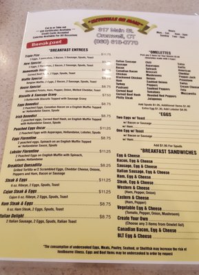 Menu photo 5 Mitchell's On Main Cromwell, CT