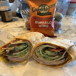 Fetterman's Creekside - Turkey Bacon wrap that was huge and delicious.