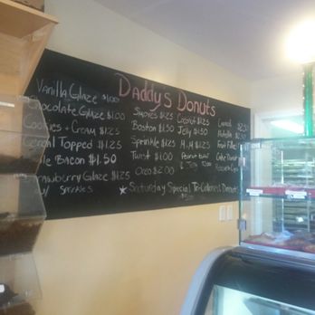 Daddy's Donuts and Bake Shop - Donut menu - Donuts Near Me - Middletown, New York Daddy's Donuts and Bake Shop - Donut menu - Donuts Near Me - Middletown, New York