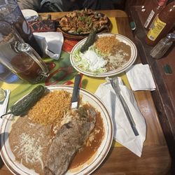 Mango's Mexican & American Grill - Mango's Special michelada , Fajitas (Steak or Chicken)