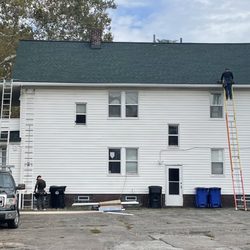 1st Choice Roofing - CertainTeed Hunter Green Shingle Install and Gutter Install