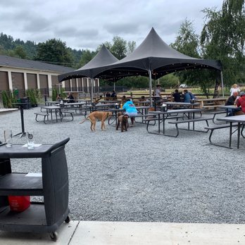 Formula Brewing - Outside dining area. They have great music out here too. - Beer Gardens Near Me - Issaquah, Washington Formula Brewing - Outside dining area. They have great music out here too. - Beer Gardens Near Me - Issaquah, Washington