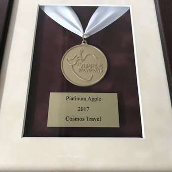 Cosmos Travel - Cosmos Travel is a 2017 Platinum Apple Vacations Agency! - Travel Agents Near Me - Burbank, Illinois Cosmos Travel - Cosmos Travel is a 2017 Platinum Apple Vacations Agency! - Travel Agents Near Me - Burbank, Illinois