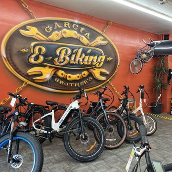 Garcia Brothers E-biking - E bikes and batteries - Bike Repair/Maintenance Near Me - Jersey City, New Jersey Garcia Brothers E-biking - E bikes and batteries - Bike Repair/Maintenance Near Me - Jersey City, New Jersey