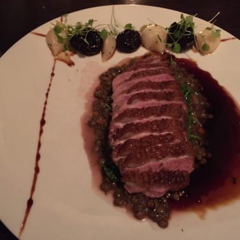 Deuxave - Spiced Long Island duck with "French Kisses" - New American Near Me - Boston, Massachusetts