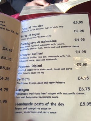 Menu photo 4 Ciao Douglas, IOM Menu photo 4 Ciao Douglas, IOM