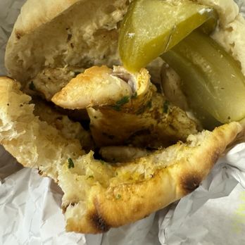 Hamitbach - Chicken Breast Pita. Unusually empty. Delivered through Uber eats. - Mediterranean Near Me - San Diego, California Hamitbach - Chicken Breast Pita. Unusually empty. Delivered through Uber eats. - Mediterranean Near Me - San Diego, California