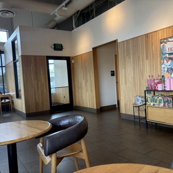 Starbucks - Inside with just a few tables and chairs to work or chat - Coffee & Tea Near Me - Lakeville, Minnesota
