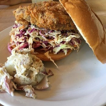 The Butchers Son - Classic Fried Chicken Sandwich - Salad Near Me - Berkeley, California