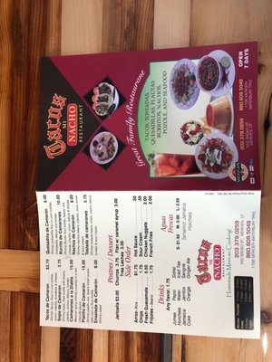 Menu photo 3 Tacos Mi Nacho Southington, CT Menu photo 3 Tacos Mi Nacho Southington, CT